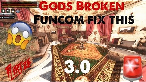 Conan Exiles - Funcom fix this!!! Gods broken for 3.0 Age of Sorcery
