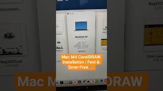Mac M4 Coreldraw installation #how to download and install Coreldraw 2024 version #youtubeshorts