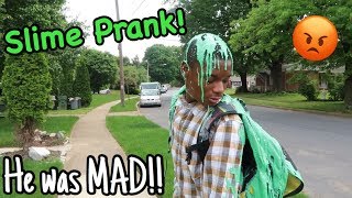Slime Prank On Brother He Was Mad
