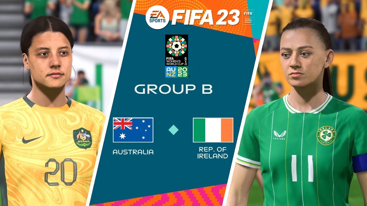 FIFA 23 Women's World Cup | FIFA 23 Australia vs Ireland | FIFA23 PC Gameplay