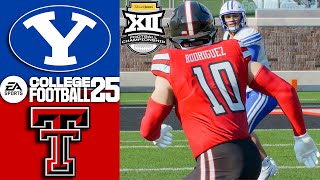 BYU vs Texas Tech | BIG 12 Championship | College Football 26 PS5 Gameplay