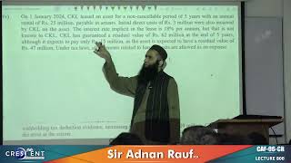CAF 6 SIR ADNAN RAUF LECTURE 80B