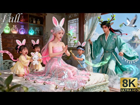 الأرنب الساحر الم هج ر ي ربي ثلاثة توائم والملكة السماوية ت كشف السر في العيادة الطبية الحلقية 