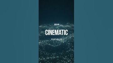 Cinematic Particle Magic | After Effects & Particular Tutorial