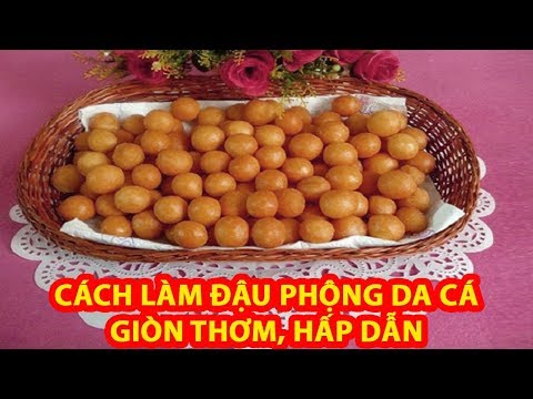 Video Cách làm đậu phộng da cá nước cốt dừa giòn tan, ngon... - youtube