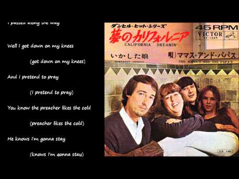 California Dreamin` (夢のカリフォルニア) ／ THE MAMAS &amp; THE PAPAS