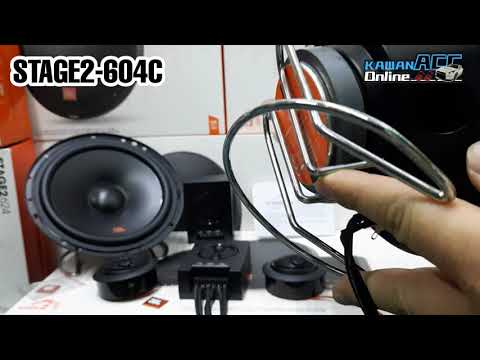 JBL (Stage2-604C) 6.5" inch 2-Way Component Speaker Sound test