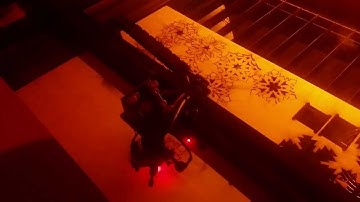 Creating wooden "snowflakes" with our laser cutter!!!!