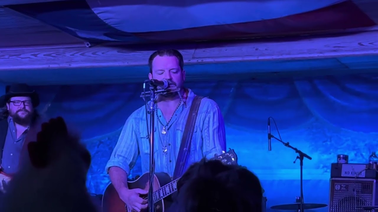 Willy Braun of Reckless Kelly saying goodbye to the road Gruene Hall, TX 11/9/2025