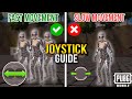 How to find your best joystick size and position  movement guide  pubg mobilebgmi