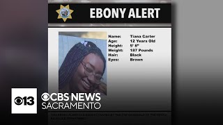 Ebony Alert issued for missing 12-year-old possibly headed to Sacramento