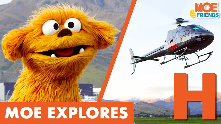 Moe Explores the Letter H | Helicopter, Horse Riding + More