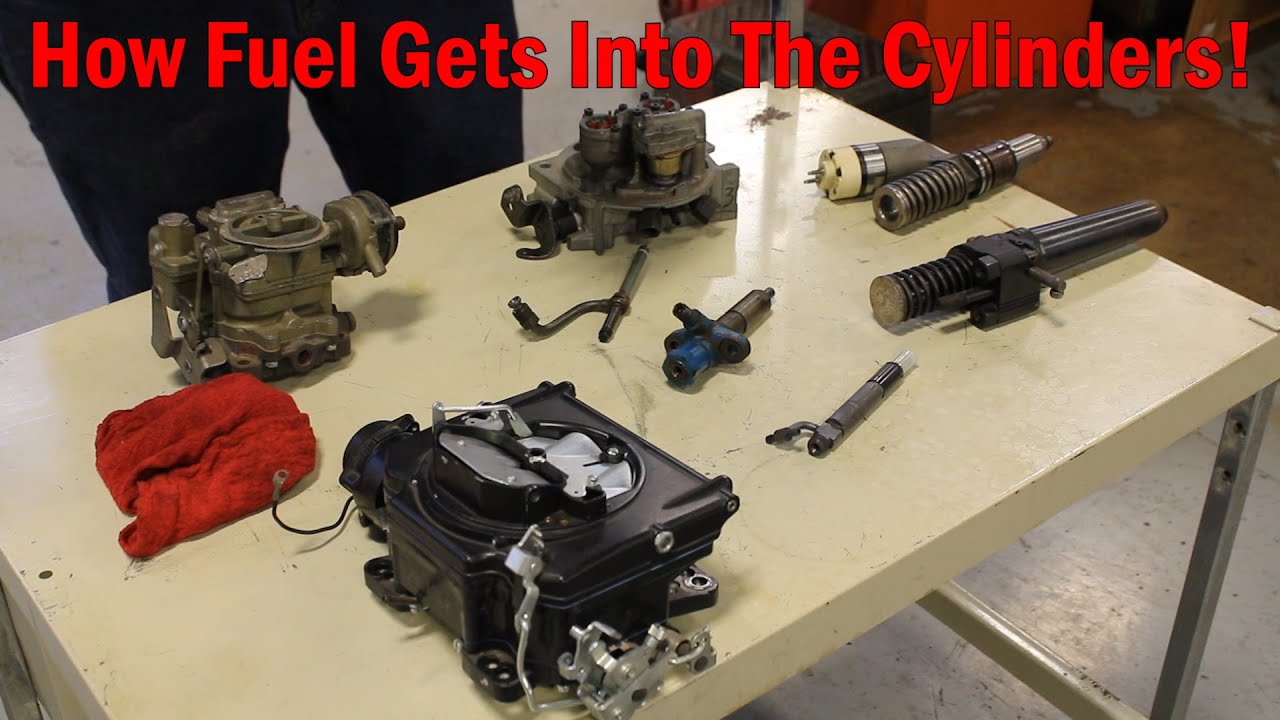 Fuel Injectors, Carburetors, and Throttle Bodies Explained! YouTube