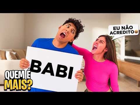 QUEM É MAIS? COM MEU NAMORADO *Revelamos tudo 😱