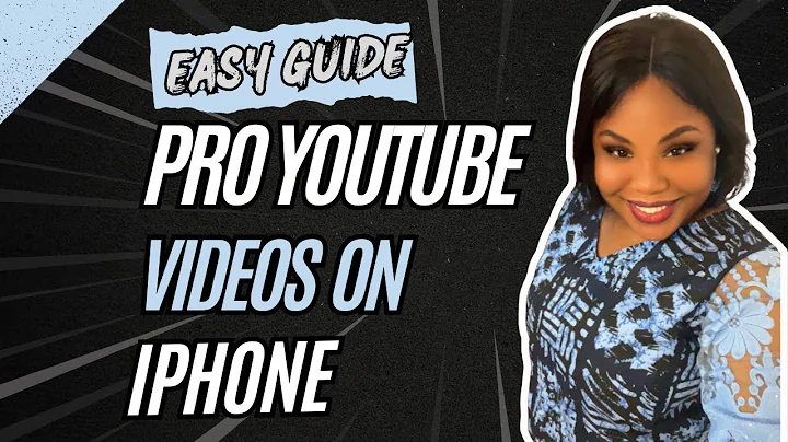 Make HIGH QUALITY YouTube Videos on Your iPhone in 2025