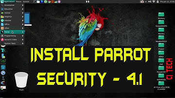 How to install Parrot security os 4.1 on vmware | virtual box | #kalilinux
