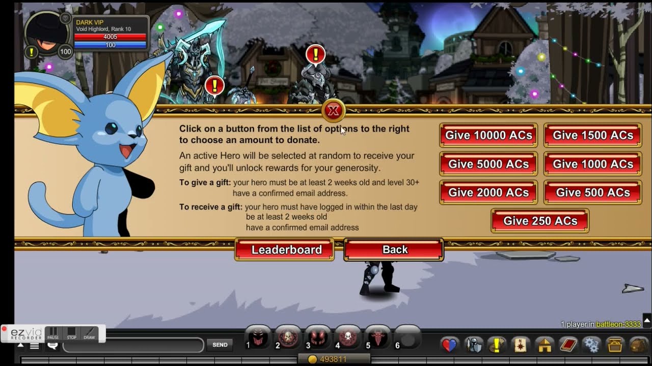 AQW - I WON 10k AC