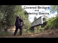 Film photography  covered bridges  spot meter vs incident