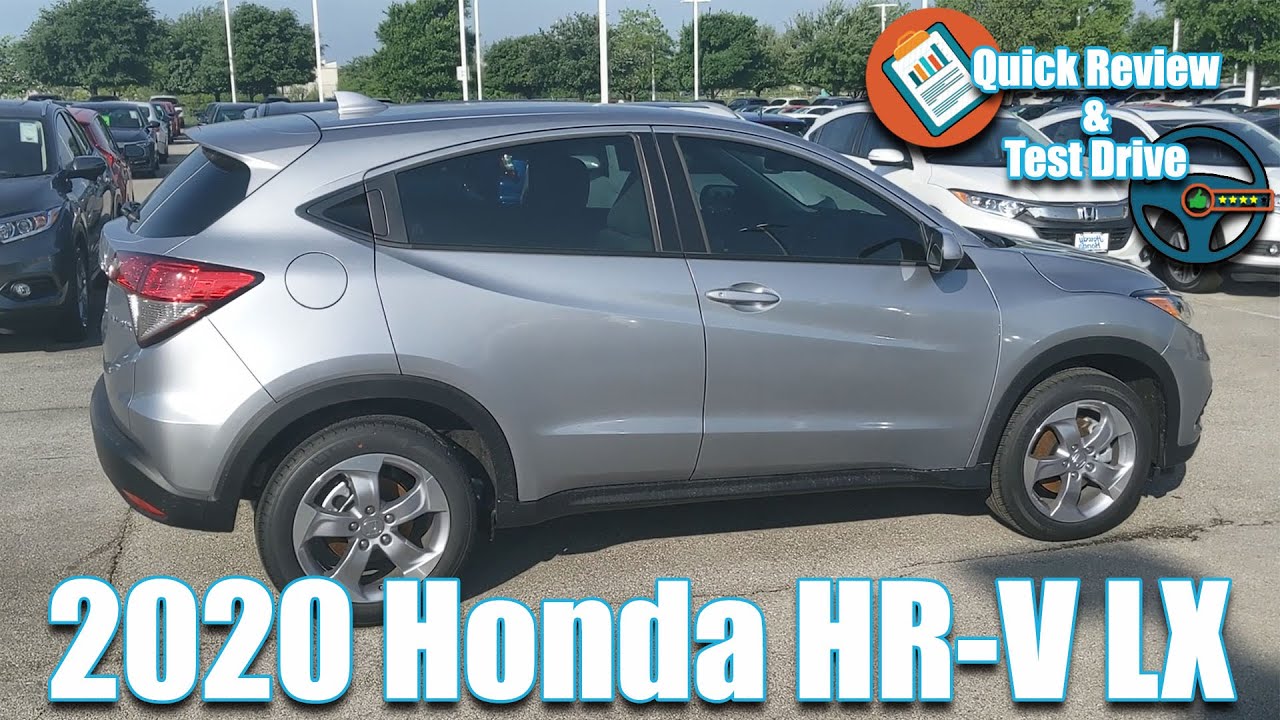 2020 Honda HR-V LX quick review and test drive - YouTube