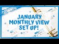 January 2021 | Plan With Me | EC LifePlanner Binder