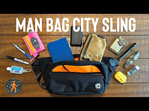 The City Sling - The Everyday Sling Bag For Guys - The Man Bag Co.