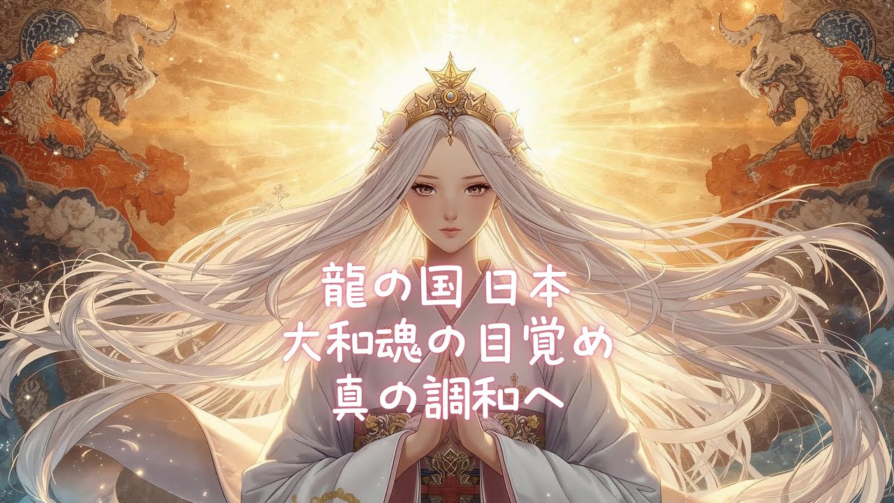 龍の国日本🐉✨大和魂の目覚め✨真の調和へ💖瀬織津姫命💖白色虹龍姫ヒーリング💖