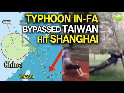 Video: Typhoon Në Tajvan