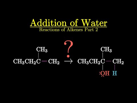 วีดีโอ: กรดเร่งปฏิกิริยาไฮเดรชั่น regioselective หรือไม่?