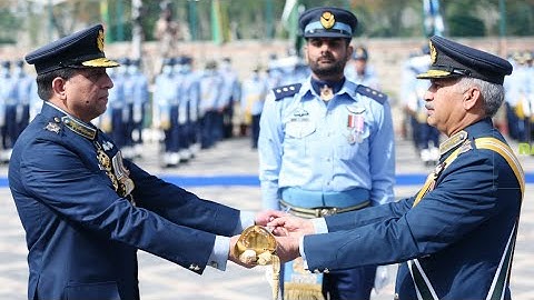 Change Of Command Ceremony Held At Air Headquarter ISLAMABAD 19-03-2021