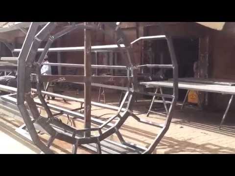 خطوات انشاء منارة جامع الملا قاون 45