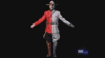 Creating a #3Dcharacter for Film, Games or Television with #3Dscanning and 3D Modeling