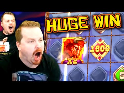 HUGE WIN on Bison Battle Slot!