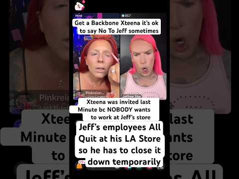 Jeff’s employees quit at his LA Store#losangeles#work#makeup#shopping#business#jeffreestar#nojobs ￼