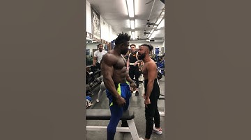 imagine your gym trainer monitoring you like this @NDO_CHAMP  #shorts
