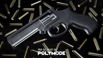 3D asset - MP-412 REX Game-ready