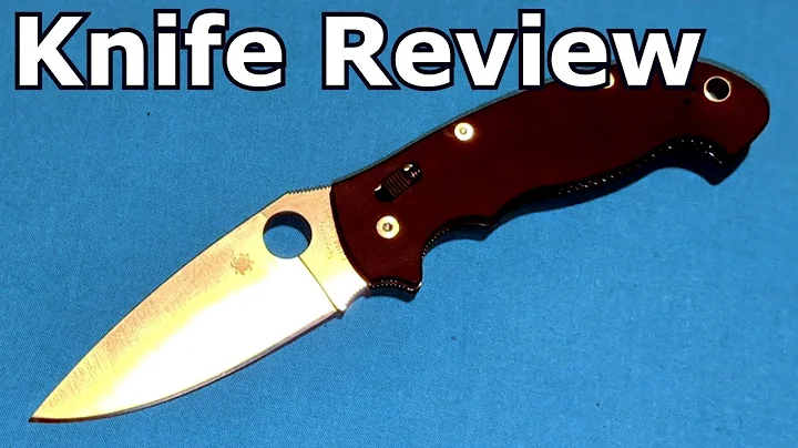 Spyderco Manix 2 XL G10 (C95G2) | Knife Review
