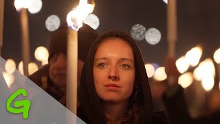 Thousand join peace demonstration in Budapest, Hungary