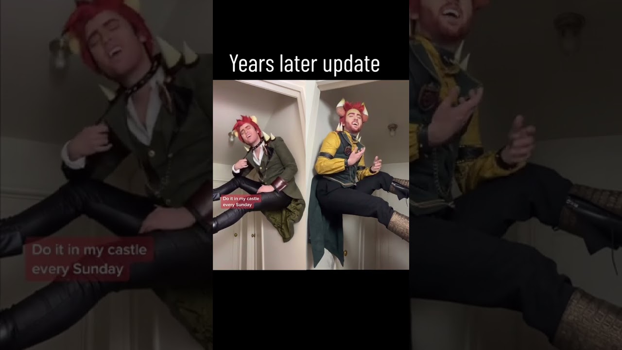 The Bowser cosplay has changed a LOT 