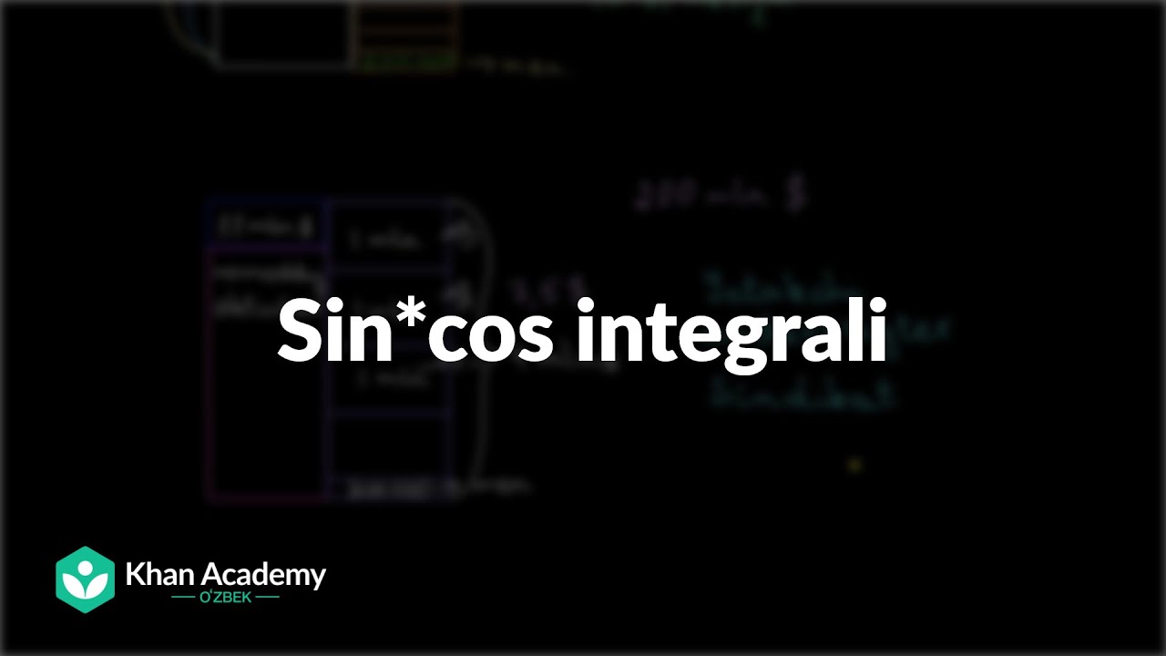 Sin cos Integrali Elektrotexnika YouTube Sin cos integrali elektrotexnika youtube