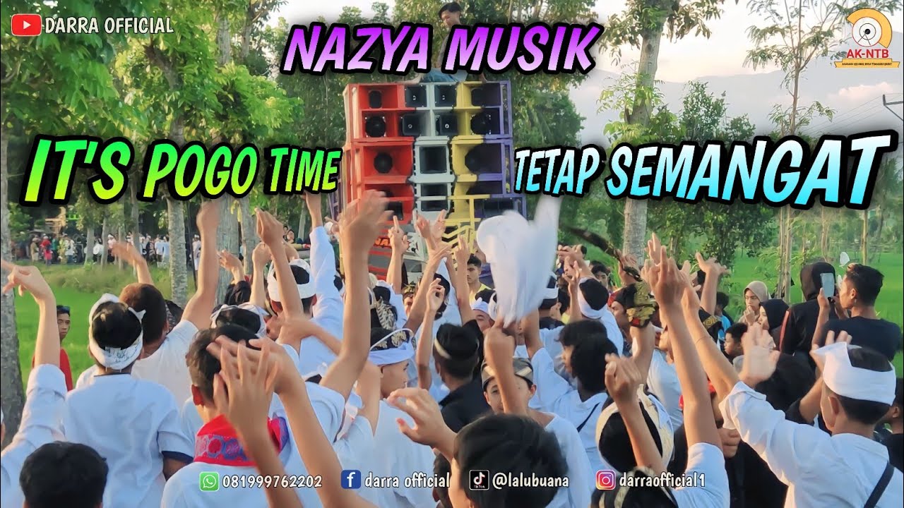It's pogo time || TETAP SEMANGAT Bondan Prakoso & Fade2black cover Nazya Musik