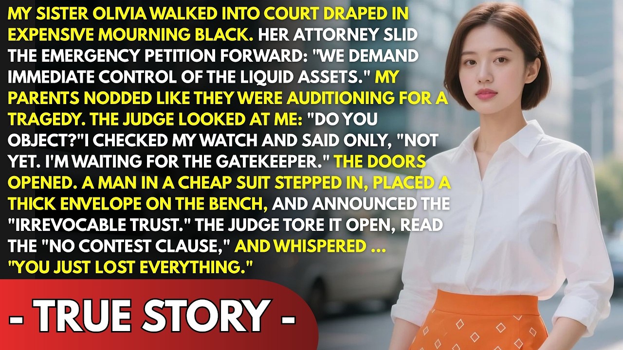 YOU ARE A LEECH!  — MY SISTER DEMANDED THE INHERITANCE — I CHECKED MY WATCH AND THE TRUSTEE