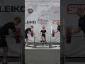 World Sub-Junior Record Bench Press Equipped with 215.5 kg by Sora Okayama JPN in 74kg class