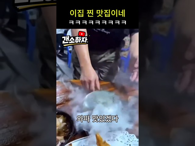 와... 이집 찐 맛집이네 대박!!! #각종유머 #웃긴영상 #웃긴짤 #웃긴더빙 #유머 #유머영상 #웃참 #갠소하자