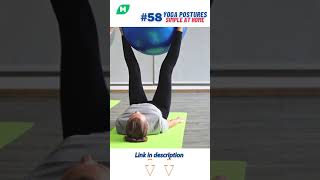 #58 - Yoga Postures Simple at Home #Shorts