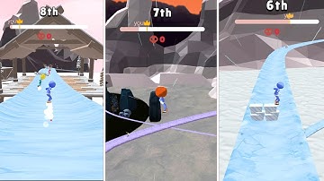 Snow Racing Winter Aqua Park Gamplay Walkthrough New Game!!! All Levels(Instant Games, iOS, Android)