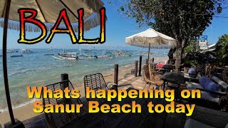 What's on Sanur Beach today