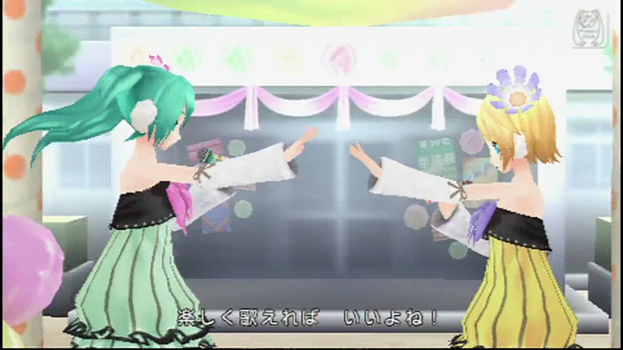 Hatsune miku Project DIVA 2nd HD Colorful x melody PSP
