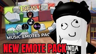 Evade New Emote Pack