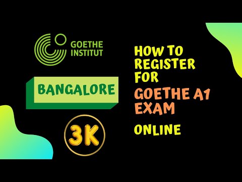 How to register for Goethe Exam online | Bangalore | The German Pathshaala| TGP