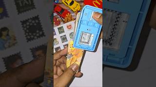 ASMR craft stamp punch #asmr #diy #stamp #punch #asmrsounds #craft #bujo #journal #viral #shorts
